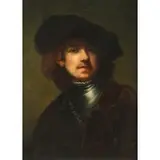 Rembrandt, Self Portrait as a Young Man