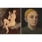 Carl Emile Pickhardt, Jr., Seated Nude