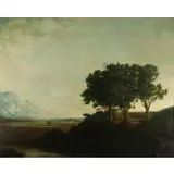 Lederman, Landscape, Oil on Masonite