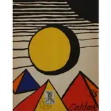 30th Anniversary of the World Federation of the United Nations by Alexander Calder, 1975, Lithograph, sold Jul 2021