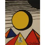 30th Anniversary of the World Federation of the United Nations by Alexander Calder, 1975, Lithograph, sold Jul 2021