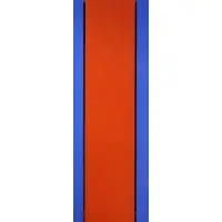 William Hegelheimen, Seascape Blue and Red, 1972, Acrylic on canvas