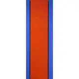 William Hegelheimen, Seascape Blue and Red, 1972, Acrylic on canvas