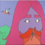 Peter Max, Bearded Man, Acrylic on canvas