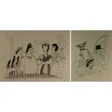 Al Hirschfeld, The Marx Brothers, Grouping of two prints