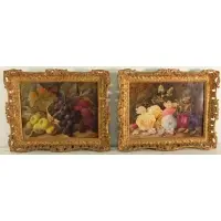 Vincent Clare, Still Lifes, Pair of oils on canvas