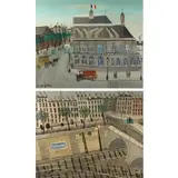 Parisian Scenes by Armand Marie Guérin, Pair of Oils on board, sold Jun 2021