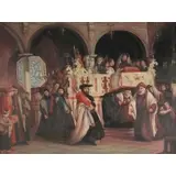 Erskine, Jewish Religious Scene, Oil on canvas