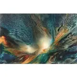 Leonardo Nierman, The Sea, Acrylic on masonite