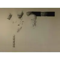 Joseph Piccillo, Studies for Transition II, 1971, Charcoal on paper