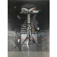 Untitled (Figure) by Nick de Angelis, Oil on canvas, sold Jun 2021