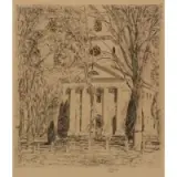 Childe Hassam, The Church at Old Lyme
