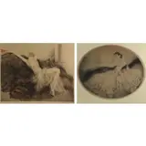 Untitled by Louis Icart, Pair of Etchings, sold May 2021