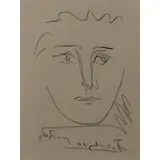 Pablo Picasso, Pour Roby, Etching