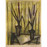 Bernard Buffet, Les Jacinthes, Lithograph