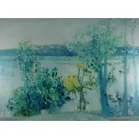 Michel Henry, Janguilles au Val de Loire, Oil on canvas