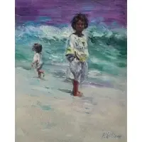 Paul Williams, Breakers, Oil on canvas