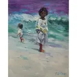 Paul Williams, Breakers, Oil on canvas