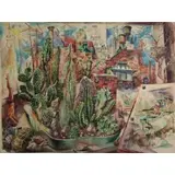 David Fredenthal, Dwellings, Watercolor