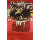Pérez Celis, Abstract Composition, Oil on canvas