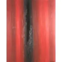 Michael Schreck, Vertical Forms, 1964, Oil on canvas