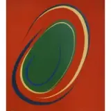 Michael Schreck, Large Orbit, 1960, Oil on canvas