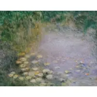 Michael Schreck, Monet's Water Lillies, 1991, Acrylic on canvas