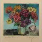 Audrey Flack, Desert Flowers, Lithograph