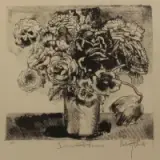 Audrey Flack, Desert Flowers, Lithograph