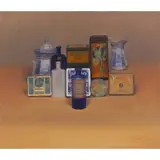 George Stave, Still Life in Blood Orange, 1998, Oil on canvas