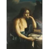 Guercino, Mary Magdalene, Oil on canvas