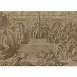 Nicholas Beatrizet, The Massacre of the Innocents, Etching