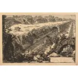 Substructures of Clodius by Giovanni Battista Piranesi, Etching, sold May 2021