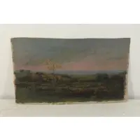 Landscape by Samuel Colman, Oil on canvas, sold May 2021