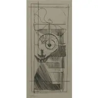 Coffee Mill by Marcel Duchamp, Etching, sold May 2021