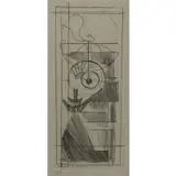 Marcel Duchamp, Coffee Mill, Etching