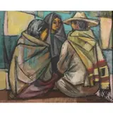 José Vela Zanetti, Siesta, Oil on canvas