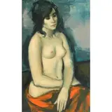 Jan De Ruth, Nude, Oil on canvas