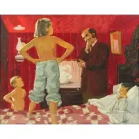 Al Rossi, Pair of Illustrations