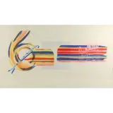 James Rosenquist, Windscreen Horizon, 1978, Two-color etching, aquatint, and screenprint, with pochoir