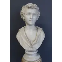 Achille Bianchi, Untitled, Marble Bust