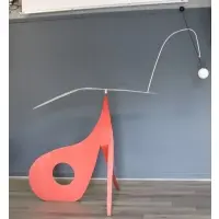 Manuel Marín, Untitled large enameled metal sculpture, Sculpture