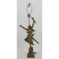 Untitled by Eugène Marioton, Bronze Sculpture A large and fine gilt bronze sculpture signed on base, sold May 2021