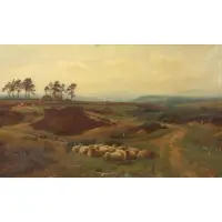William Sidney Cooper, Cookham Common, 1895, Oil on canvas