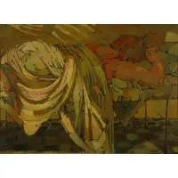 Stefano Cusumano, Dawn Light, 1965, Oil on canvas