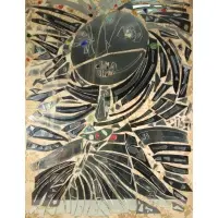 Enrico Baj, Danseuse au Miroir