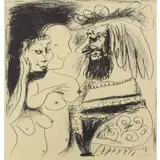 Le Vieux Roi by Pablo Picasso, Lithograph, sold Apr 2021