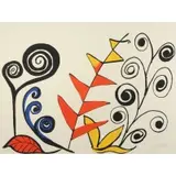 Le Jardin Fantastique by Alexander Calder, Lithograph, sold Apr 2021