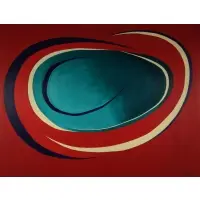 Michael Schreck, Abstract Composition, Oil on canvas