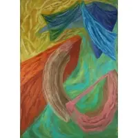 Joan Thorne, Crete I, 1989, Oil on canvas